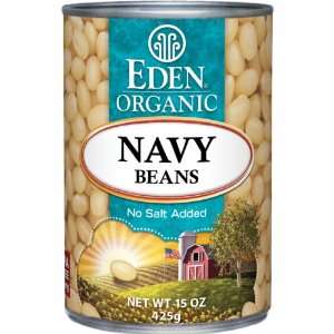  Eden Foods Organic Navy Beans    15 oz Health & Personal 