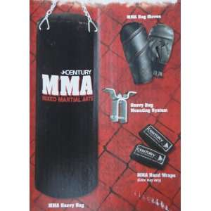  Century 4 Pc Boxing / MMA Heavy Bag Set   Bag, Mounting 