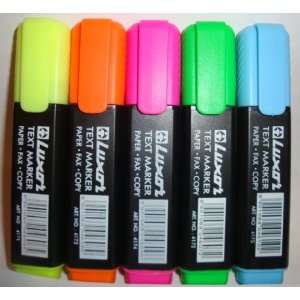  Highlighters/Text Marker 5 colors