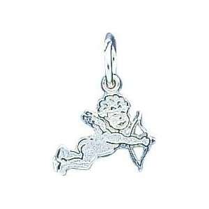  Sterling Silver Cupid Angel Charm Jewelry