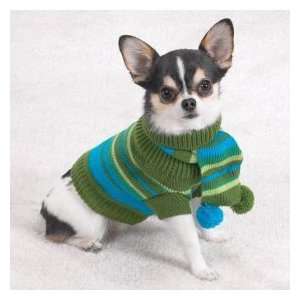  SMALL   Chilly Day Dog Sweater w/ Matching Scarf Kitchen 