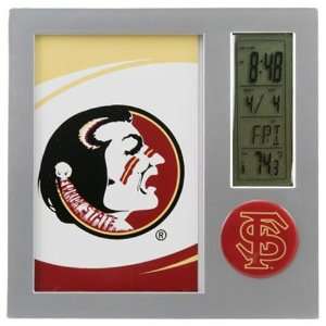  Florida State Seminoles (FSU) Team Desk Clock 