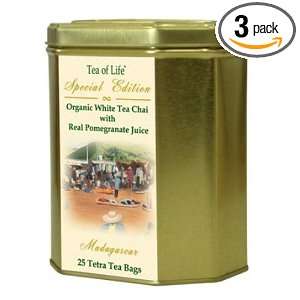   Tea Bag 1.8 Ounce Tins (Pack of 3)  Grocery & Gourmet Food