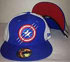   59Fifty Captain America Hat Cap 7 1/2 8 Wolverine Slash USA Colors NWT