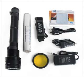 Newest 85W HID Torch 8700mAh 8500LM Xenon Flashlight for Outdoor 