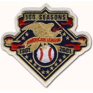  2001 American League 100th Anniversary MLB Baseball Jersey 