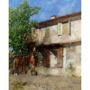  Hand Made Oil Reproduction   Alberto Pasini   24 x 30 