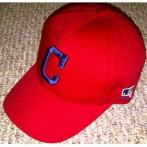  MLB ADULT Cleveland INDIANS ALTERNATE Red/Navy C Hat Cap 