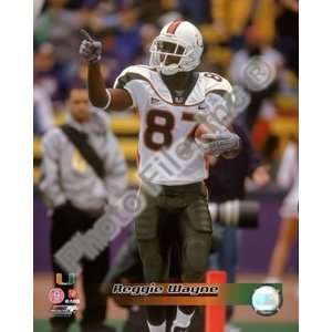 Reggie Wayne University of Miami 2000 Action Finest LAMINATED Print 