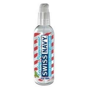  Swiss Navy Peppermint 4 Oz   Lubricants and Oils Health 