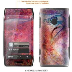   Decal Skin STICKER for Nokia X7 case cover X7 122 Electronics