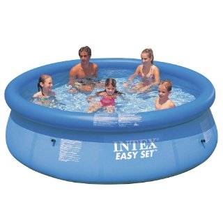  INTEX 10 x 30 Metal Frame Set Swimming Pool with Filter 