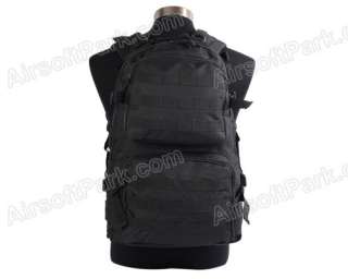 Molle Tactical Assault Hiking Hunting Backpack Bag   Black  