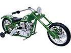   Chopper Motorcycle 12v Green Electric Ride on Toy Car Childrens New