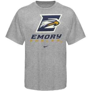  Nike Emory Eagles Ash Basic Logo T shirt Sports 