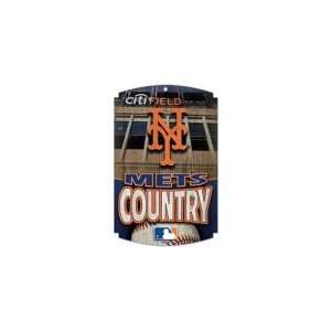  New York Mets MLB Wood Sign