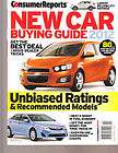 CONSUMER REPORTS, NEW CAR BUYING GUIDE 2012 ( UPDATED RELIABILITY 