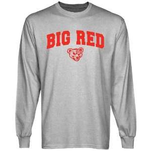   Cornell Big Red Ash Logo Arch Long Sleeve T shirt
