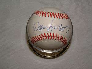 Willie McCovey Autographed Baseball  