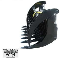 New 74 Ripper Tooth Grapple Skid Steer Attachment  