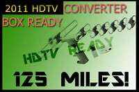 NEW AMPLIFIED ROTOR ANTENNA HDTV HD TV VHF SEE DEMO  