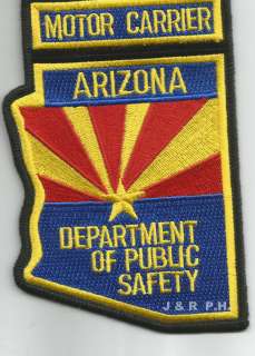 Arizona Department of Public Safety   Motor Carrier shoulder police 
