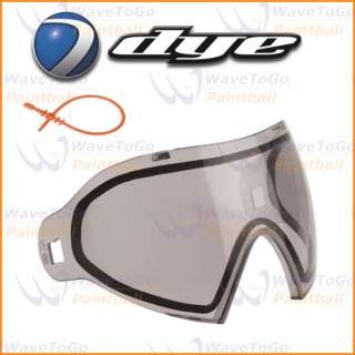 DYE I4 Thermal LENS Smoke PAINTBALL Mask + Squeegee NEW  