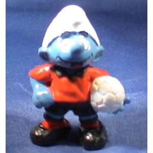  The Smurfs Soccer Player Smurf Pvc Figure Toys & Games