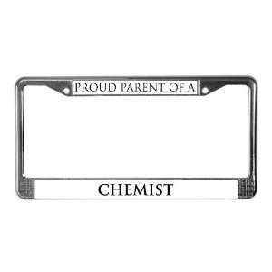  Proud Parent Chemist Office License Plate Frame by 