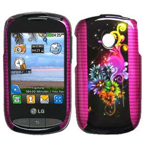 NSF TracFone LG LG800G 800G Faceplate Snap on Phone Cover Hard Case 