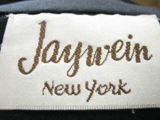 JAYWEIN NEW YORK Black 3 PC Blazer Pant Skirt Set Sz L  