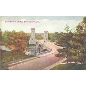    Reprint Indianapolis IN   Emrichsville Bridge  