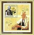Guinea Bissau Stamp Alexander Fleming Important People2