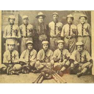 Womens Baseball Team Circa 1910 