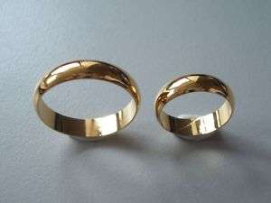 24K GP Gold Plated Plain Ring 4  10.25 For Toe/Finger  