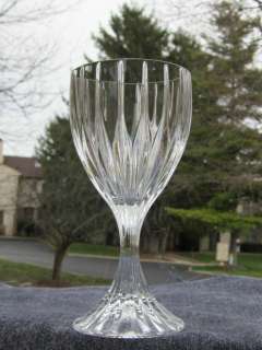 Mikasa Crystal PARK LANE Clear Wine Glass 6 1/4 Tall  