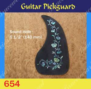 Guitar Part   Rosewood Pickguard W/Mop Art Inlay (654)  
