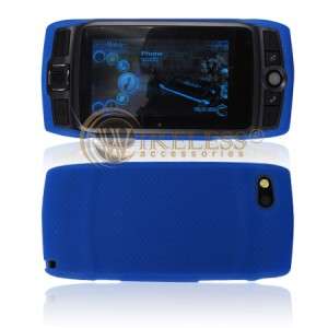 Dr. Blue Rubber Silicone Skin Case for Sidekick LX 2009  