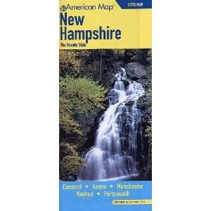 New Hampshire State Map (American Map) (9780841601185 
