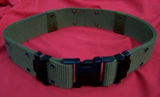 USMC style Tactical Pistol Combat Belt Up To 51 Black or Green