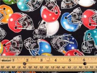 New Football Helmets Fabric BTY Sports RJR  