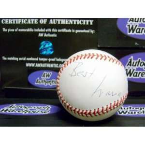 Ivana Trump Autographed Baseball