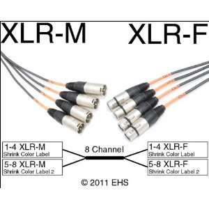  Horizon VFlex 8 channel XLRM to XLRF snake Electronics