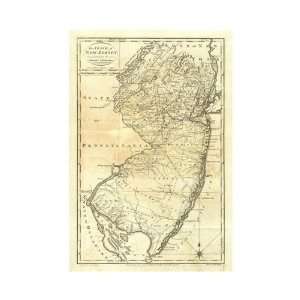 Mathew Carey   State Of New Jersey, 1795 Giclee 