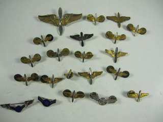   Lot Military Pins Lot   Aviation   WWII & Others **  