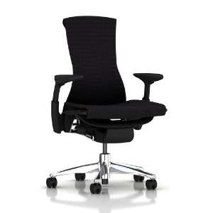 Embody Chair by Herman Miller   Fully Adjustable Arms   Black Balance 