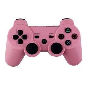  6 AXIS Wireless Bluetooth Controller for Sony PS3 Pink 