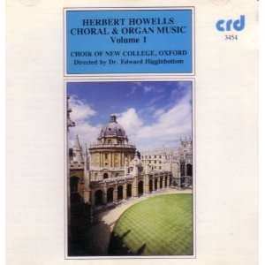  Herbert Howells Choral & Organ Music Volume 1 Herbert 