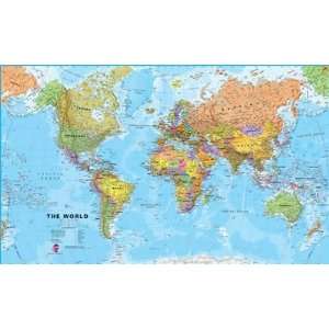  World Political Map (9781903030462) Books