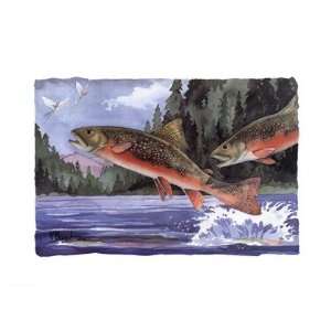  Brook Trout by Paul Brent 15x11